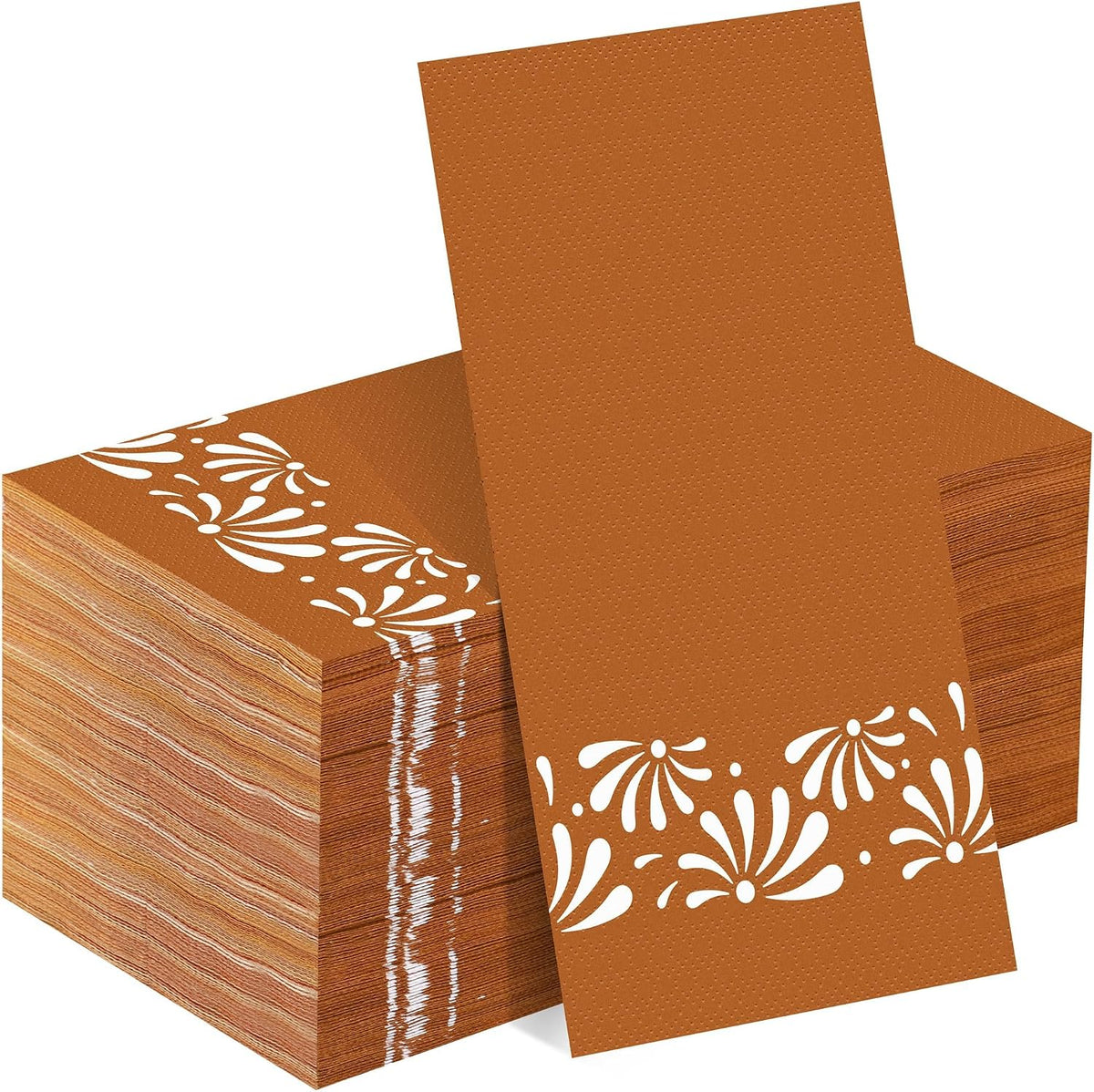 Kochorie 100 Pieces Cielito Lindo Napkins Platos De Barro Disposable Paper Decorative Guest Party Napkins 7.8 x 4.3 Inch Mexican Fiesta Hand Towels for Cinco De Mayo Wedding Birthday Decor