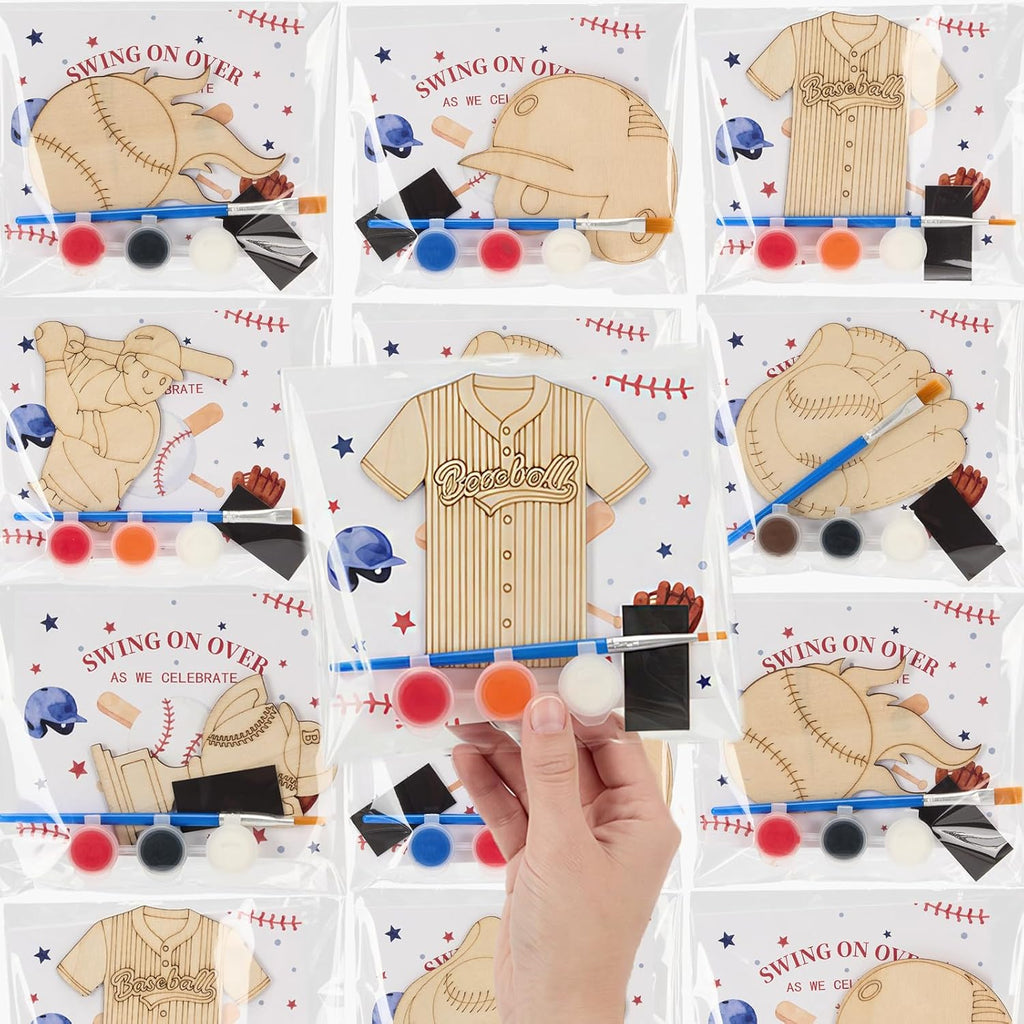 Bafeil 24 Set Baseball Party Favors - Baseball Goodie Bags Favors