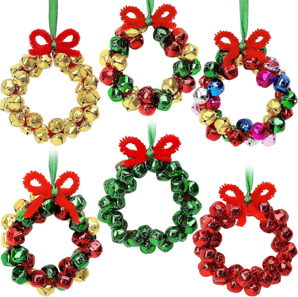 AWHETIE Christmas Crafts for Adults,12 Sets Christmas Beaded Ornament Kit