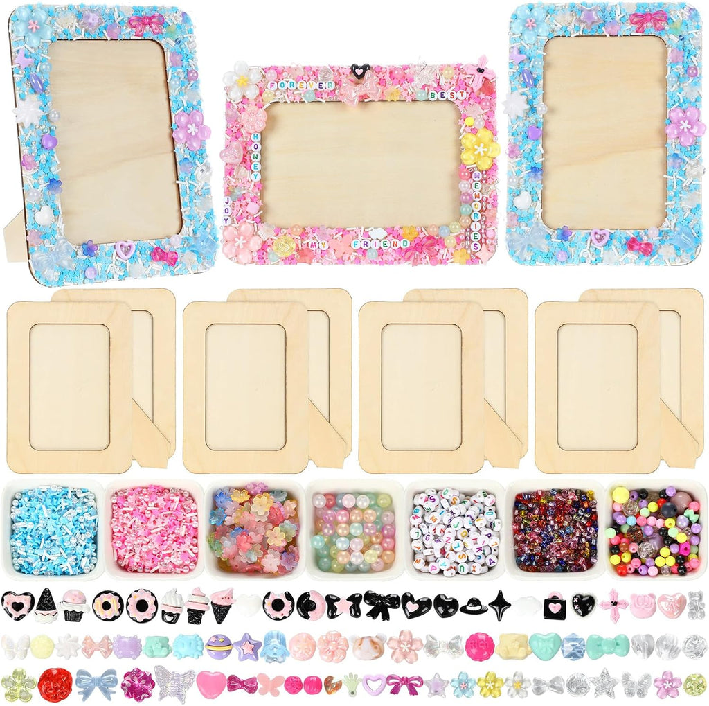 Thyle 4 Pack Mosaic DIY Picture Frame Kit for 4 X 6 Inch Photo