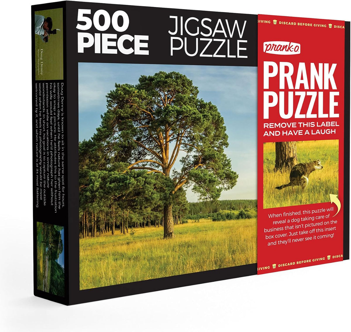 Prank-O 500-Piece Puzzles, Hidden Image (Alone at Last)