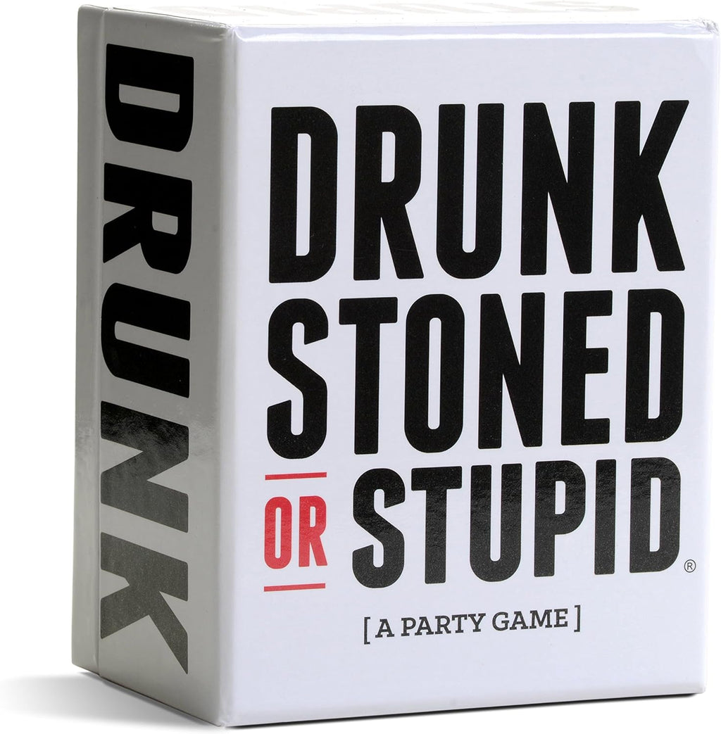 DSS Games Drunk Stoned or Stupid | A Party Game to Call Out Your Friends | 250 Fun Party Prompts Cards for Adults, Game Nights, Gatherings, Conversation Starter | Ages 17 Up