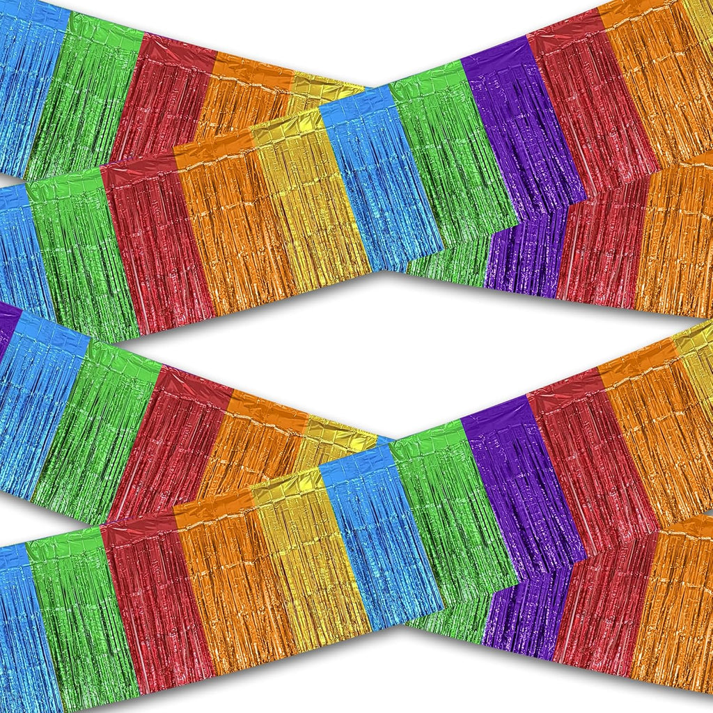 Fiesta Party Decorations - 2 Pack Cinco De Mayo Fringe Streamers,10 FT