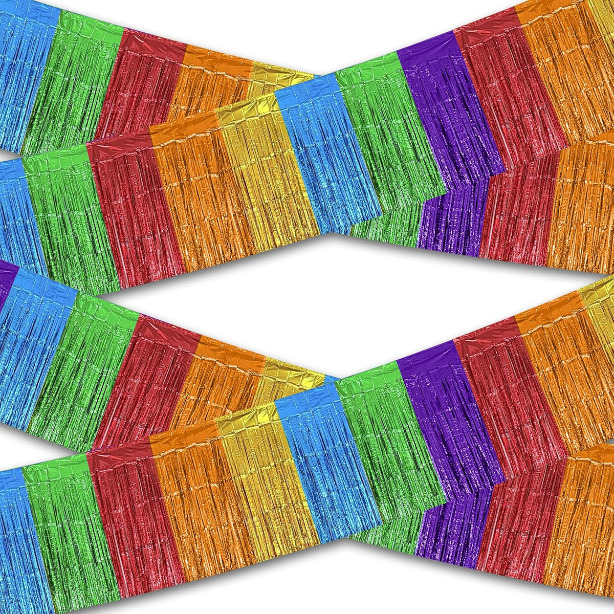 Fiesta Party Decorations - 2 Pack Cinco De Mayo Fringe Streamers,10 FT