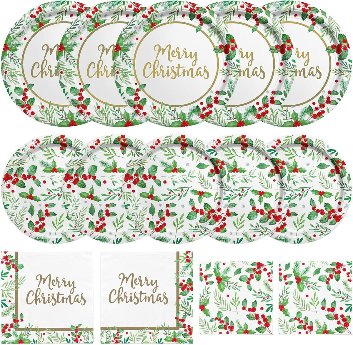 Christmas Place Cards for Table Setting, Poinsettia Tent Cards Decor For Bridal Baby Shower Party Reception Decorations, Winter Holiday Placecards, 25 Pack Birthday Food Name Card, 2 x 3.5" /015