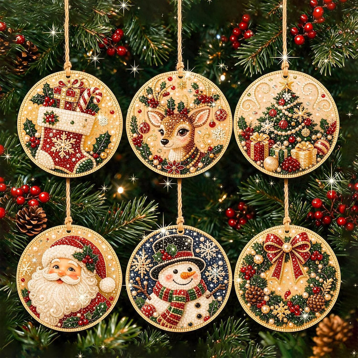 36PCS Wooden Heart Ornaments to Paint Valentine's Day Craft,9 Styles DIY Blank Unfinished Wood Heart Cutouts Ornament for Crafts Spring Tree Hanging Decorations Love