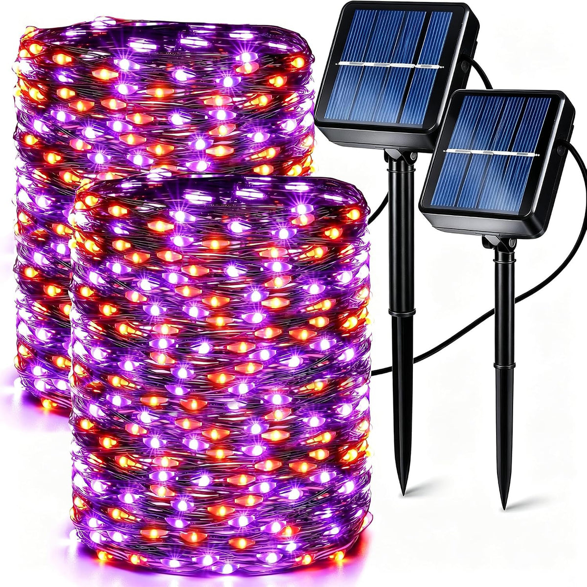 Brizled Smart Red & White Christmas Lights, 66 ft 200 LED Color Changing