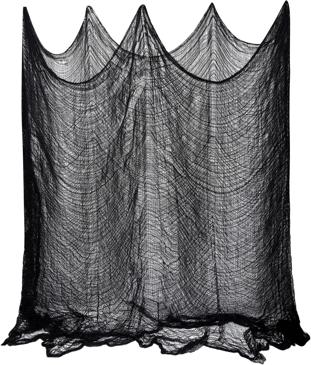 RunNico 300"x39" Large Halloween Scary Gauze, Spooky Cloth Party Decoration