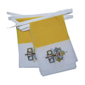 AZ FLAG Vatican City Bunting 20 ft 20 flags Light Polyester