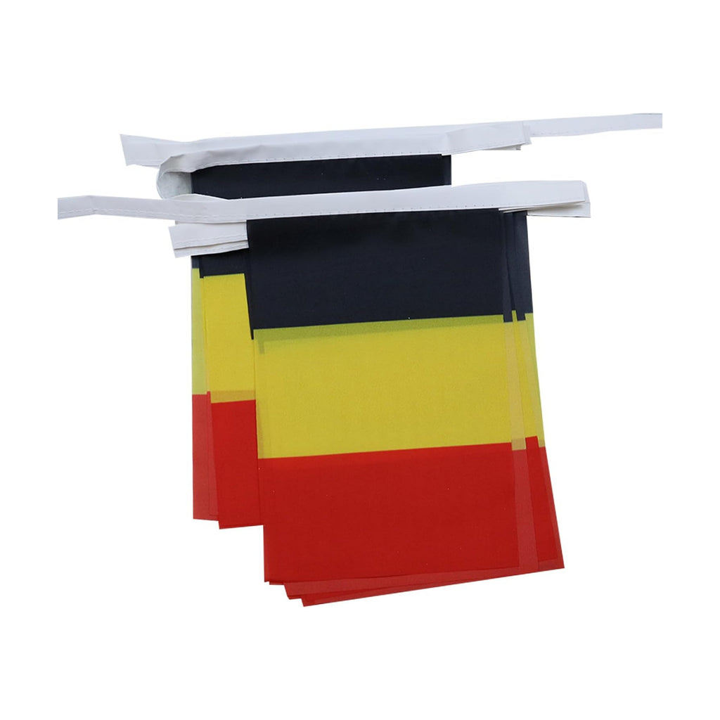AZ FLAG Belgium Bunting 20 ft 20 flags Light Polyester