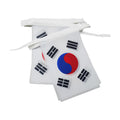 AZ FLAG South Korea Bunting 20 ft 20 flags Light Polyester