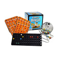 Regal Bingo Family Game Set for Adults and Kids - Includes 8 Inch Bingo Wheel Cage, 75 Balls, Master Board, 4 Shutter Slide Cards - Fun Family Bingo Night
