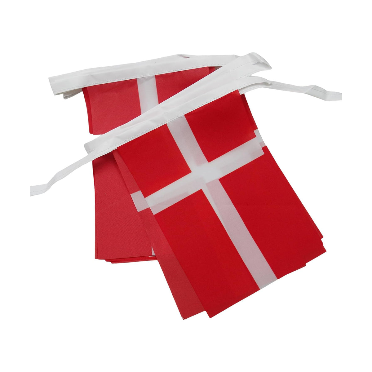 AZ FLAG Denmark Bunting 20 ft 20 flags Light Polyester