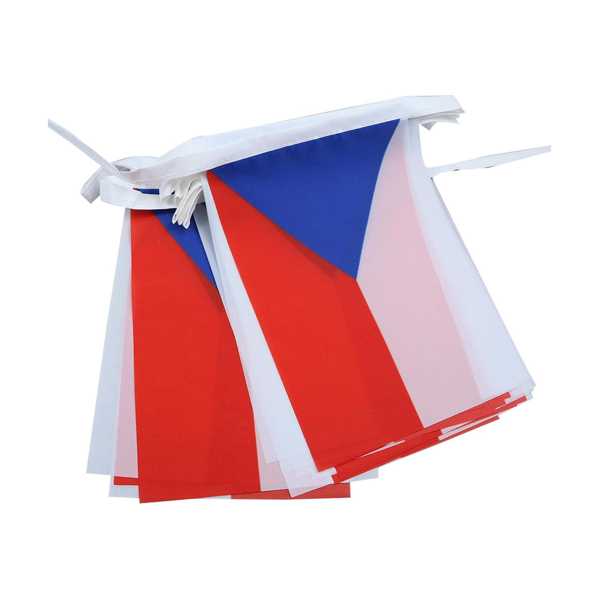 AZ FLAG Czech Republic Bunting 20 ft 20 flags Light Polyester