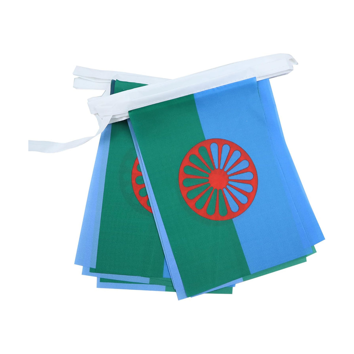 AZ FLAG Gypsy Bunting 20 ft 20 flags Light Polyester
