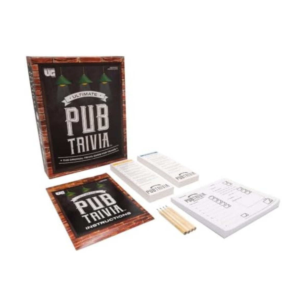 Ultimate Pub Trivia Party Game, Bar-Style Quiz for Adults, Ages 12+