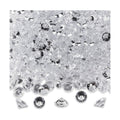 Super Z Outlet Diamond Table Confetti Party Toy Decorations for Weddings, Bridal Shower, Birthdays, Graduations, Home, and more. 800 COUNT, 4 Carat/8mm Jewels