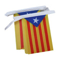 AZ FLAG Catalonia Estelada Blava Bunting 20 ft 20 flags Light Polyester