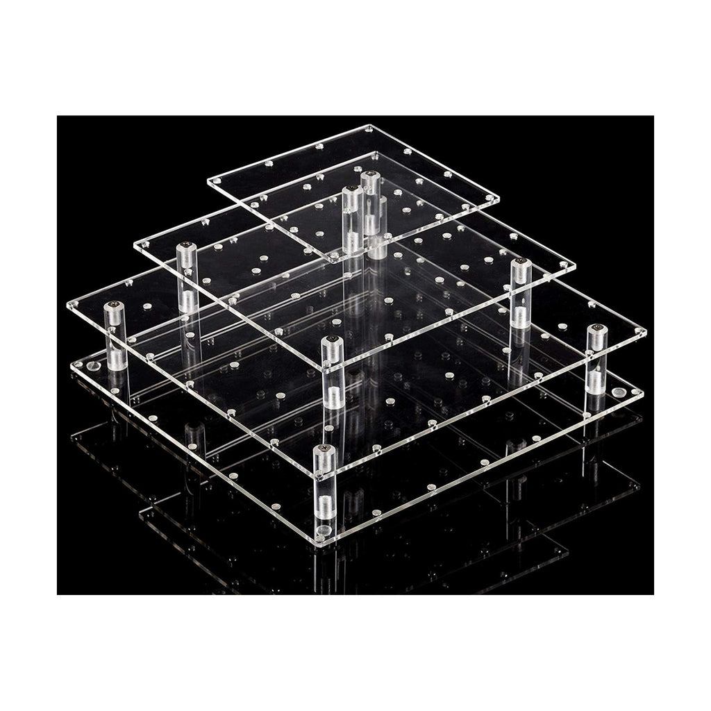 YestBuy Cake Pop Display Stand For Drying, 56 Hole Cake Pop Holder , 3 Tiered Lollipop Holder For Party Candy Bar Dessert Table