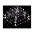 YestBuy Cake Pop Display Stand For Drying, 56 Hole Cake Pop Holder , 3 Tiered Lollipop Holder For Party Candy Bar Dessert Table