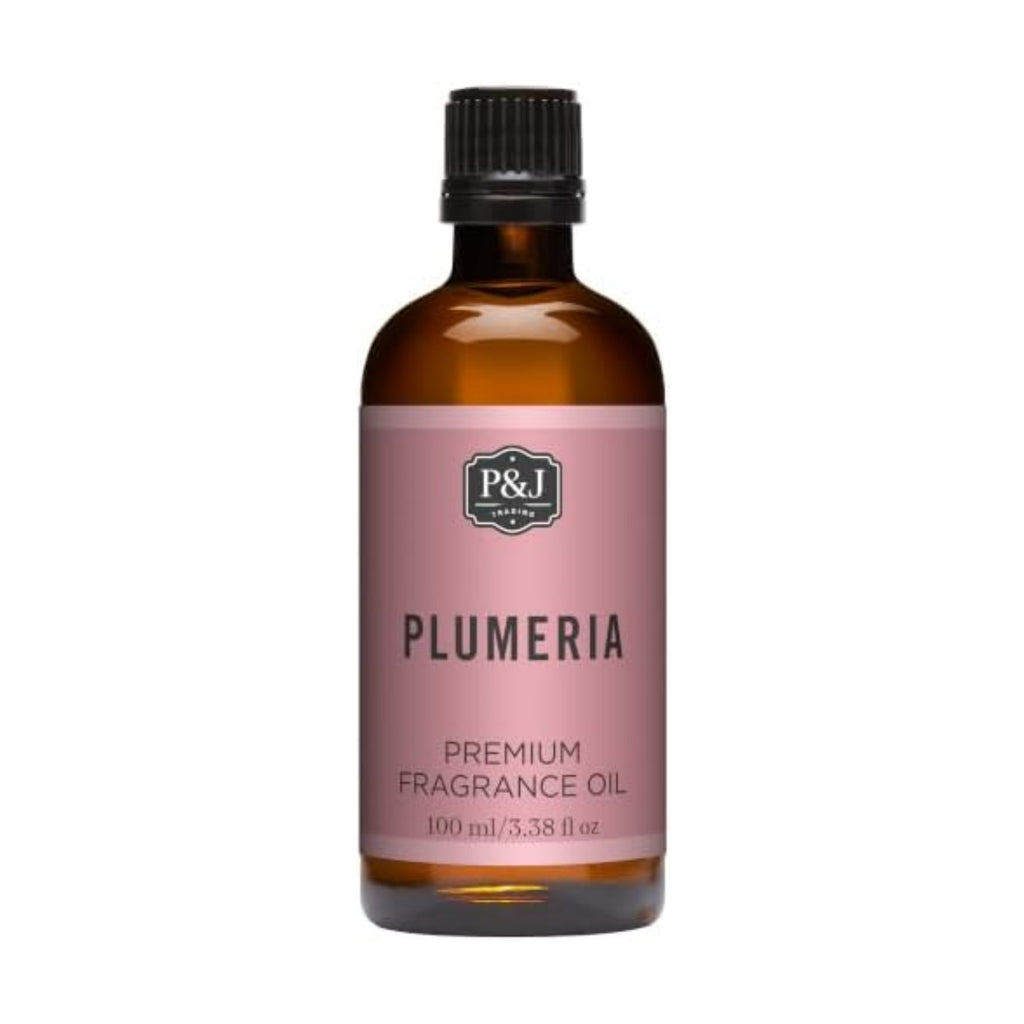 P&J Trading Fragrance Oil | Plumeria Oil 100ml - Candle Scents for Candle Making, Freshie Scents, Soap Making Supplies, Diffuser Oil Scents