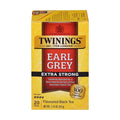 Twinings Earl Grey Extra Strong Bergamot Black Tea Bags, 20 CT Box (1 Pack)