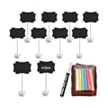 Food Labels for Party Buffet, Wood Mini Chalkboards Signs for Food