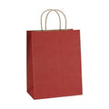 BagDream Medium Gift Bags with Handles 8x4.25x10.5 Inch Red 25 Pack