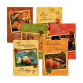 Current Photo Thanksgiving Greeting Cards Set - Themed Fall Holiday Card Variety Value Pack, Set of 12 Large 5 x 7-Inch Cards, Assortment of 6 Unique Designs, Envelopes Included