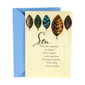 Hallmark Father's Day Card for Son (A Fine Example of a Good Man), Model: 599FFW9592