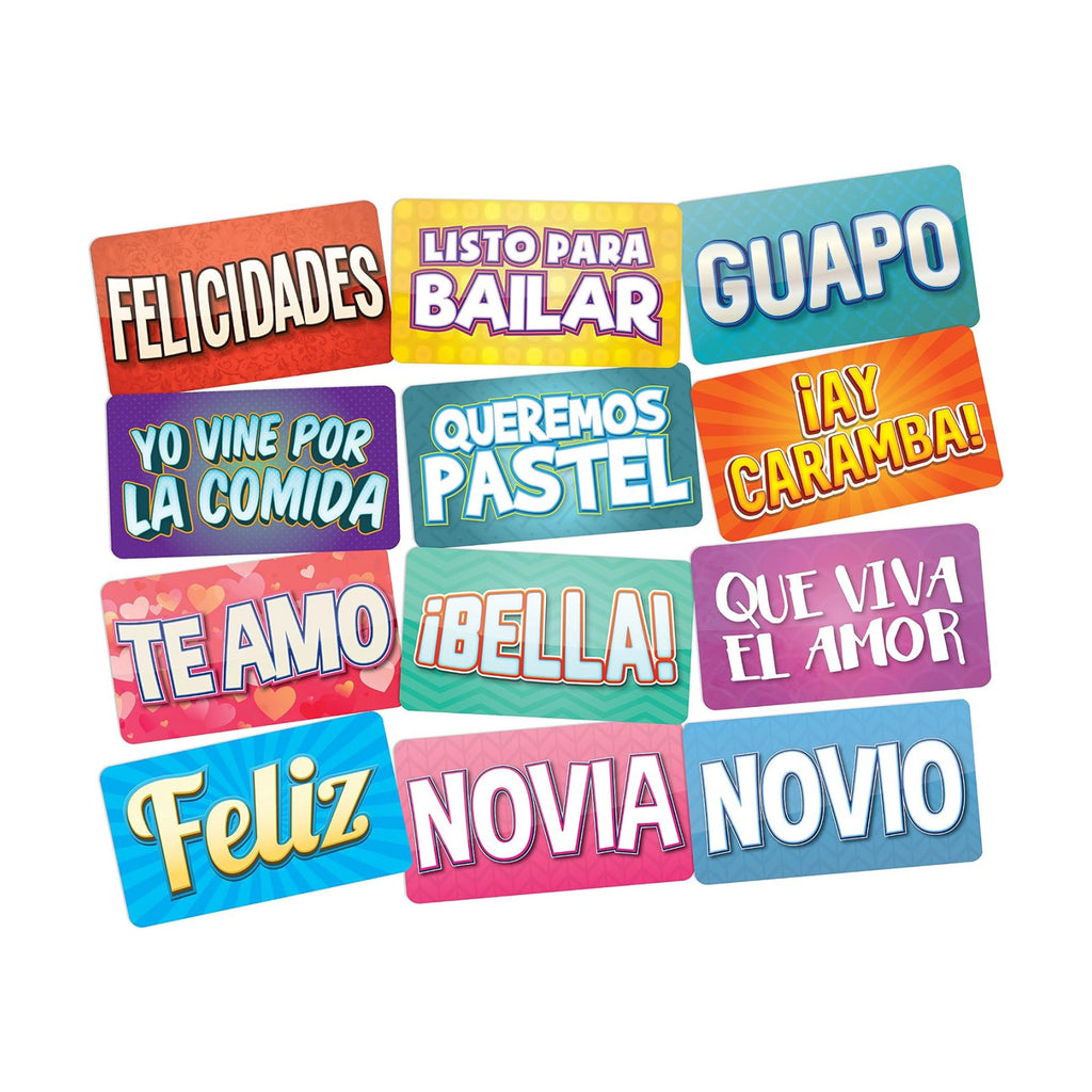Spanish Quinceanera Photo Booths Props