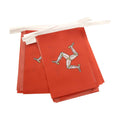 AZ FLAG Isle of Man Bunting 20 ft 20 flags Light Polyester