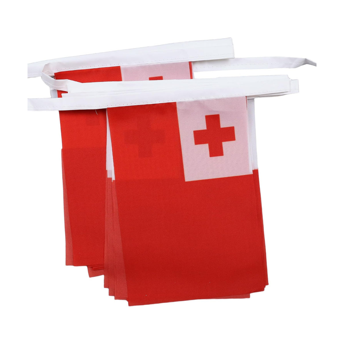 AZ FLAG Tonga Bunting 20 ft 20 flags Light Polyester