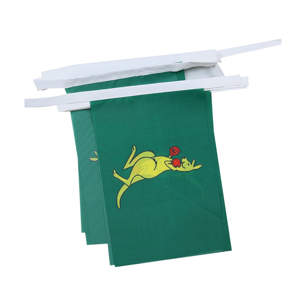 AZ FLAG Boxing Kangaroo Bunting 20 ft 20 flags Light Polyester