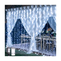 JMEXSUSS 300 LED Curtain Lights, Indoor String Lights for Bedroom, White