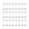 TecUnite 24 pcs 3.35 Inch Picture Clips Table Place Photos Card Holder