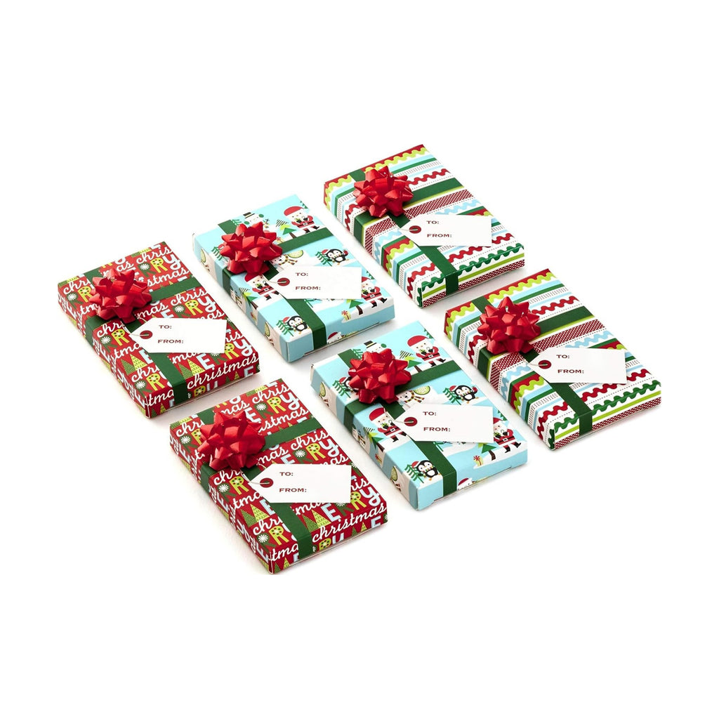 Hallmark Gift Card Holders, Green Ribbon (Pack of 6)