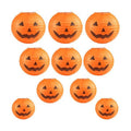 Kesoto Halloween Jack-O-Lantern Paper Lanterns Halloween Pumpkin Hanging Paper Lantern for Home Outdoor Decoration, Multi-Sized, Pack of 10