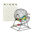 GSE Professional Bingo Game Set for Adults Large Groups, (Black Cage)