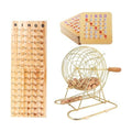 GSE Deluxe Bingo Game Set, Large Brass Cage, 10 Shutter Slide Bingo Cards