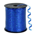BEISHIDA 500 Yards Blue Crimped Curling Ribbon Balloon String, Shiny Metallic Ribbon Roll for Gift Wrapping for Birthday Party Festival Art Craft Decor Florist Flowers Decoration