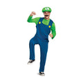 Disguise Adult Luigi Costume, Official Nintendo Super Mario Bros Luigi Adult Costume With Hat and Mustache