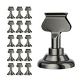 Urban Deco 16PK Table Number Holders Place Card Holders 1.7 Inch Table Card Holders Steel Card Holders for Photos, Food Signs, Memo Notes, Weddings, Restaurants, Birthdays(Nickel Black)