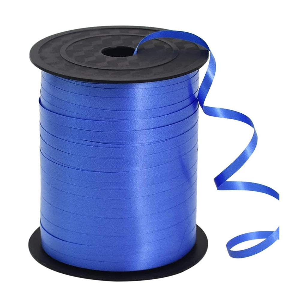 TONIFUL 500 Yards Curling Ribbon-Balloon Ribbon-Balloon String for Art&Craft Decor,Gift Wrapping,Ribbons and Bows for Christmas New Year Birthday Gifts (Blue)
