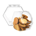 197oz Cookie Jars for Kitchen Counter - Cookie Jar with Lid - Dry Food Storage Containers Plastic Candy Jars with Airtight Lids for Candy Buffet - Dog Food Storage Container - Coffee Pod Holder 2 Pack