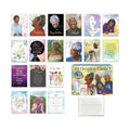 African American Expressions Maya Angelou Greeting Cards Assortment Box – 18 Inspirational Greeting Cards with Envelopes - Use for Birthday, Encouragement, Graduation, Sympathy, Mother's Day & More