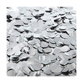 TecUnite Silver Foil Confetti Tissue Table Confetti, 1.5 cm
