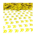 Confetti 70 Confetti Table Party Decorations for Anniversary Birthday(Metallic 1.5 oz)