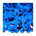 TecUnite Sapphire Blue Foil Confetti Tissue Table Confetti, 1.5 cm