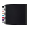 potricher 12 x 12 Inch Large DIY Scrapbook Photo Album 80 Pages, Black
